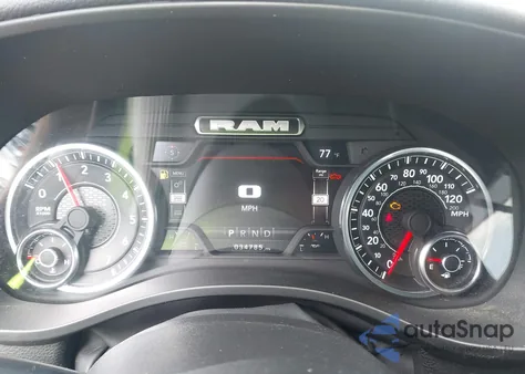 2024 Ram 1500 Big Horn 4X2 5'7 Box из США, поврежденный, VIN 1C6RREFT0RN191728